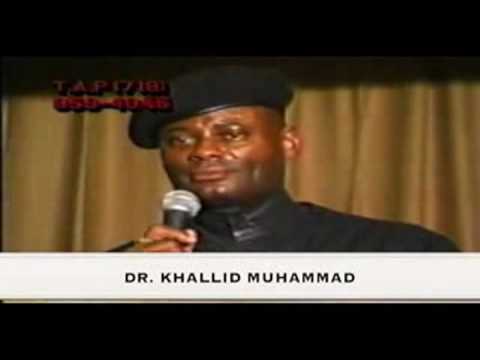 Khalid Muhammad upset with Minister Farrakhan