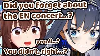 Sora Was NOT Impressed When Kronii Seemed to Forgot About EN's Live