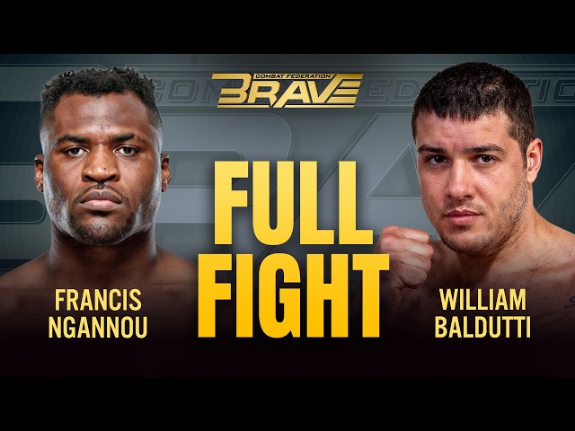 Francis Ngannou’s “Before the UFC” Knockout | Ngannou vs Baldutti