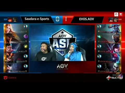 SAUDARA E-SPORTS vs EVOS.AOV - Garena AOV ASL Season 1 #1 Game 2