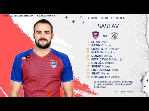 Hnk Đakovo Croatia - Nk Sloga Nova Gradiška (goool 1:0 Dos Santos!!)