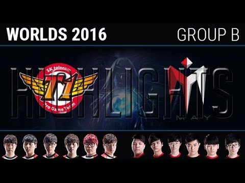 SKT vs IM Highlights, S6 World Championship 2016 Day 8 Group B, SK Telecom T1 vs  I MAY