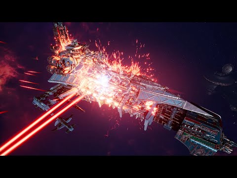 Skalgrim Mod - Fabricator Ark Dominus - Adeptus Mechanicus vs Chaos - Battlefleet Gothic Armada 2