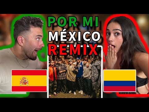 ¡Esto es DEMASIADO HIP HOP! 🇲🇽 Reacción con mi novia a Por Mi México de Lefty SM – SE LLEVA EL TEMA