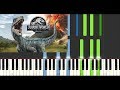Jurassic World Theme - PIANO TUTORIAL