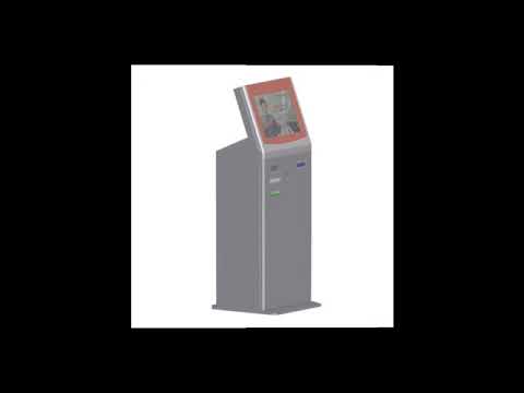 , title : 'Ticket vending/bill payment kiosk machine with cash acceptor made by China Kiosk manufacturer KVSIO'