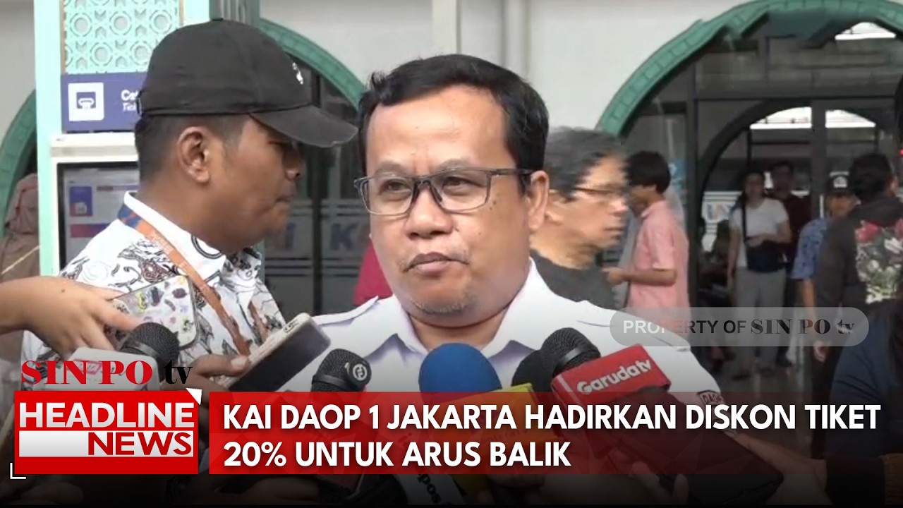 KAI DAOP 1 Jakarta Hadirkan Diskon Tiket 20% Untuk Arus Balik