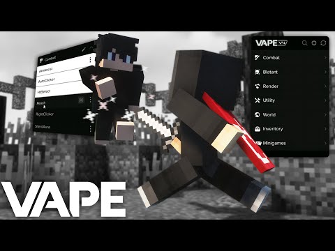 NO ANTICHEAT SERVER IN 2024..? | Vape V4 Blatant Cheating (Minecraft HvH)