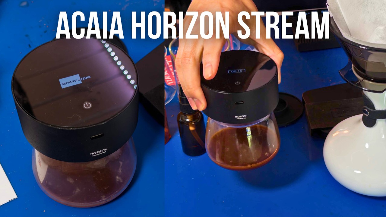This thing sucks (literally) - Acaia Horizon