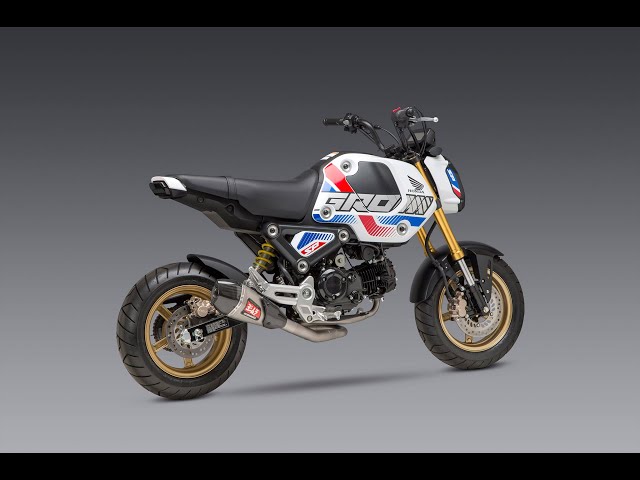Yosh RS-9T Race Full System SS Exhaust Pipe Works Honda Grom 125 8