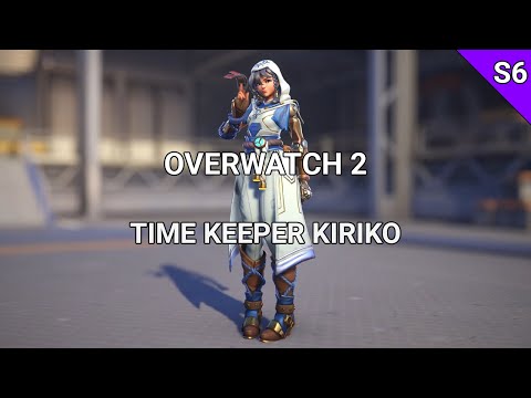 Overwatch 2 Time Keeper Kiriko Season 6 Legendary Shop Skin OW2