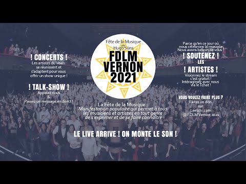 Teaser - Fête de la Musique à Vernon 2021 - Live Youtube