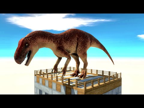 NEW ALLOSAURUS VS EVERY DINOSAUR - ANIMAL REVOLT BATTLE SIMULATOR - ARBS - FIGHT