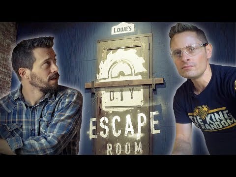 DIY Escape Room: Can They Build Their Way Out?