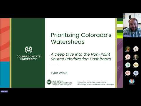 Prioritizing Colorado’s Watersheds: A Deep Dive into the Non-Point Source Prioritization Dashboard