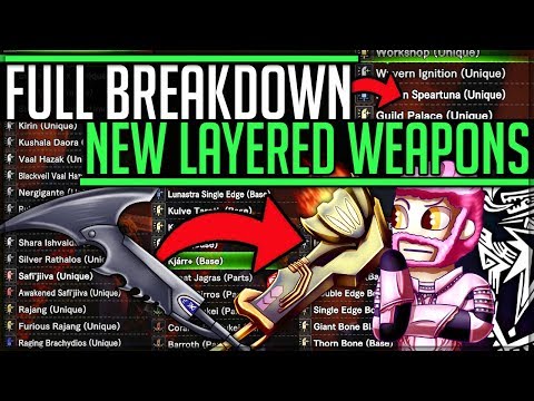 NEW FULL LAYERED WEAPON SYSTEM - Complete Breakdown - Monster Hunter World Iceborne! #mhw