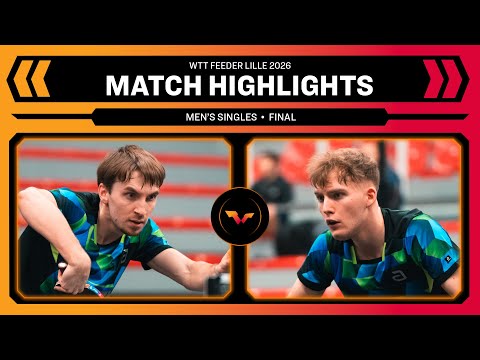 Jules Rolland vs Wim Verdonschot | MS Final | WTT Feeder Lille 2026