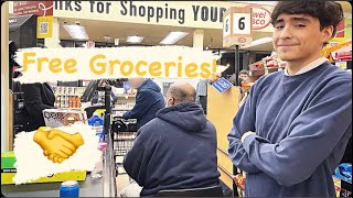 I pay for people’s groceries