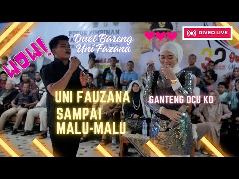 Uni Fauzana Duet Dengan Ocu Ganteng "Rindu Sampai Ka Tulang"