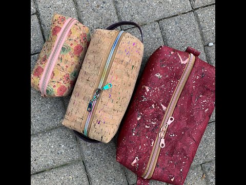 Fully Lined Boxy Pouch Tutorial