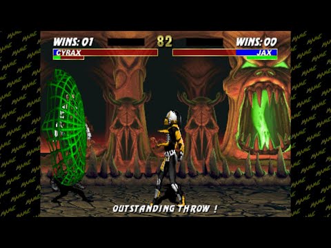 UMK3 - Cyrax Highlights (Mame\Kaillera) Online Matches Compilation