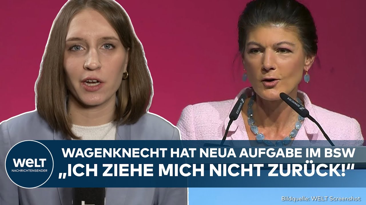 MAGDEBURG: Neue Spitze beim BSW! Wagenknecht bleibt Partei treu und übernimmt neue Aufgabe
