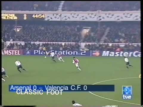 ARSENAL VALENCIA CHAMPIONS LEAGUE 2002-2003