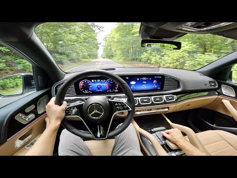 2024 Mercedes Benz GLE 450 4MATIC | POV ASMR Walkaround and Test Drive