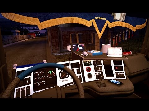 Небольшой отрывок с рейса по Southern Region на Scania 124L