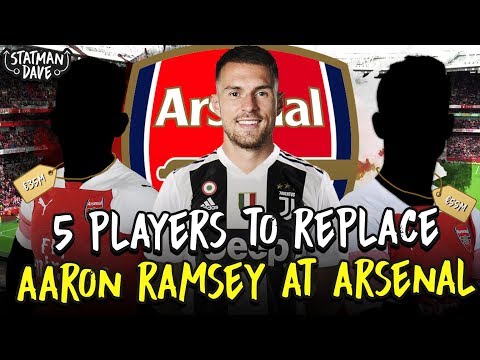 5 Players To Replace Aaron Ramsey at Arsenal…