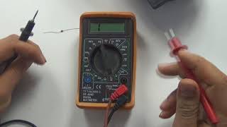multimetre kullanımı; ölçü aleti kullanımı; multimeter use