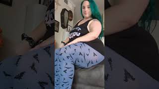 Plus Size Goth Try On Haul Tights Pantyhose
