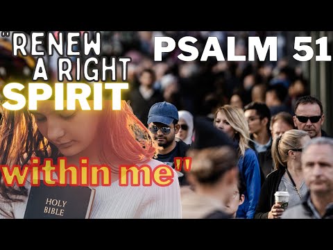 Psalm 51 - A Prayer of Repentance - Confessing Your Sins Means that You Are Humble Before God