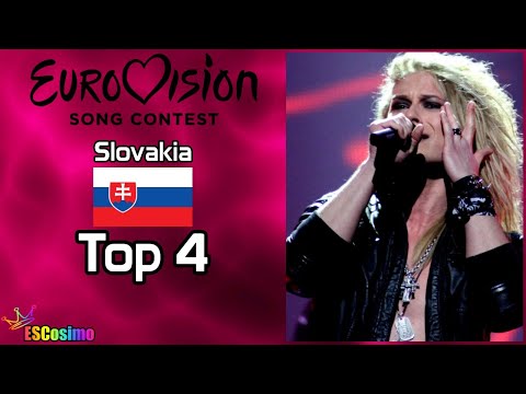 Slovakia at the Eurovision Song Contest (2000-2021): My Top 4
