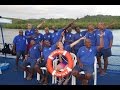 The Crew of the MV Bilikiki in the Solomon Islands, M/V Bilikiki, Salomonen