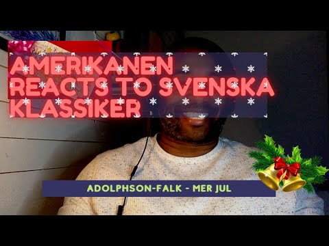 Amerikanen reacts to Svenska klassiker: Adolphson-Falk - Mer Jul