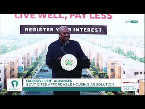 Affordable Housing Is Key to Ending Excessive Rent Advances – Mahama