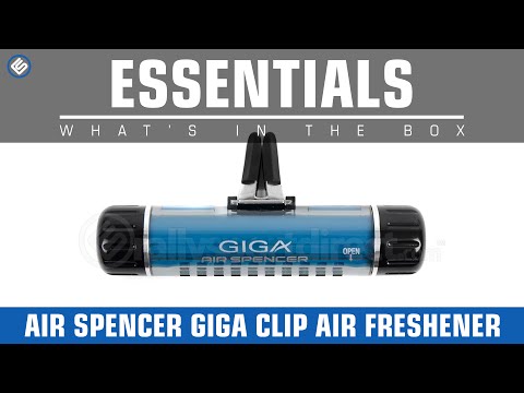 Air Spencer Giga Clip Air Freshener - What's in the Box?