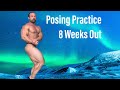 Physique Update | 196lbs | Bodybuilding Posing Practice - 8 Weeks Out