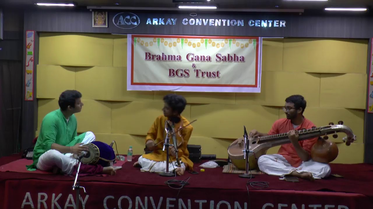 Brahma Gana Sabha(regd) & BGS Trust - Kamalakiran Vinjamuri  and Guhan Venkataraman