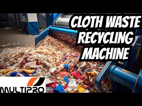 Cotton Waste Recycling Machine