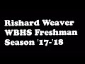 Rishard Weaver Freshman Highlights 