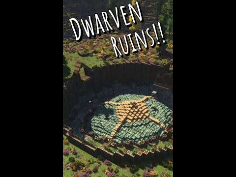 Awesome Dwarven Build in Minecraft!