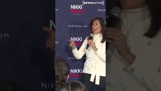 Nikki Haley interacts with 9-year-old at a campaign event