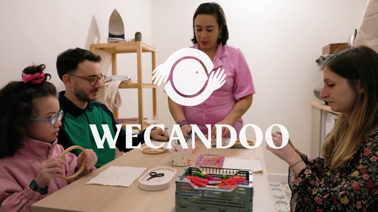 Initiez-vous à la broderie sur une variété de textiles made in France avec Tiana - Vidéo