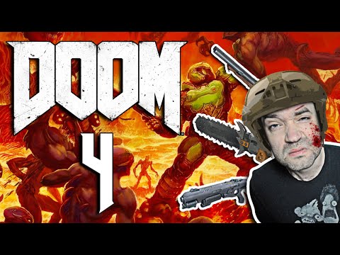 Zagrajmy w Doom 4 #4 - Skurwesyńscy rycerze piekła - Ultraprzemoc, gameplay pl