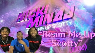Nicki Minaj - Beam Me Up Scotty (Audio) REACTION
