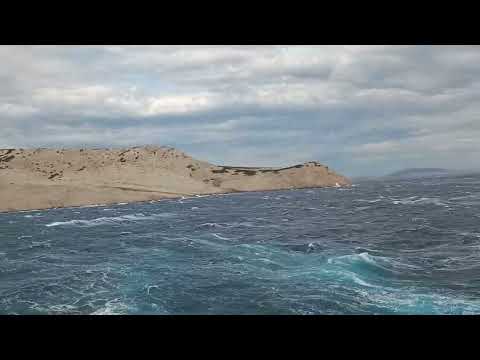 Bura trajekt Jadrolinija Prizna Žigljen 