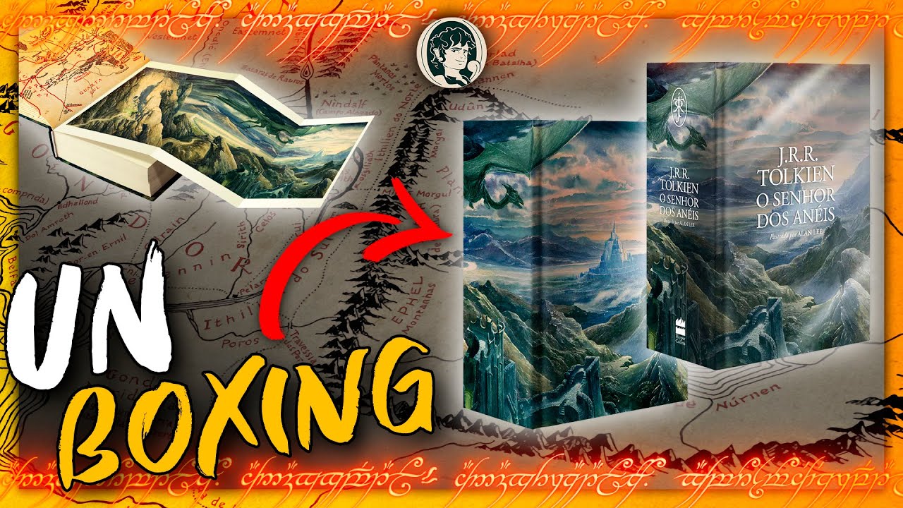 UNBOXING // “Volume Único de O Senhor dos Anéis” // Ilustrado por Alan Lee