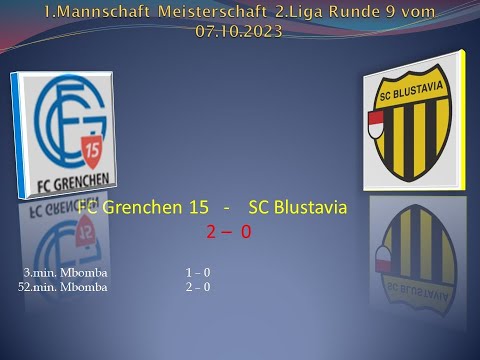 1.Mannschaft Meisterschaft 2.Liga FC Grenchen 15 - SC Blustavia